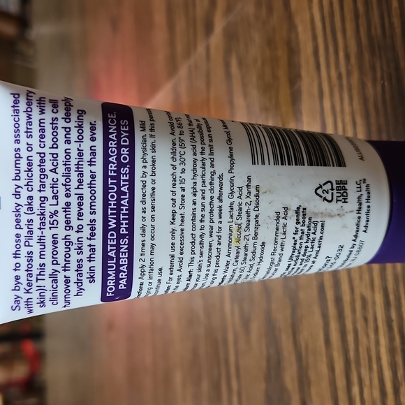 AmLactin KP Bumps Be Gone Moisturizing Cream - 3 Oz - New Sealed - Picture 2 of 2